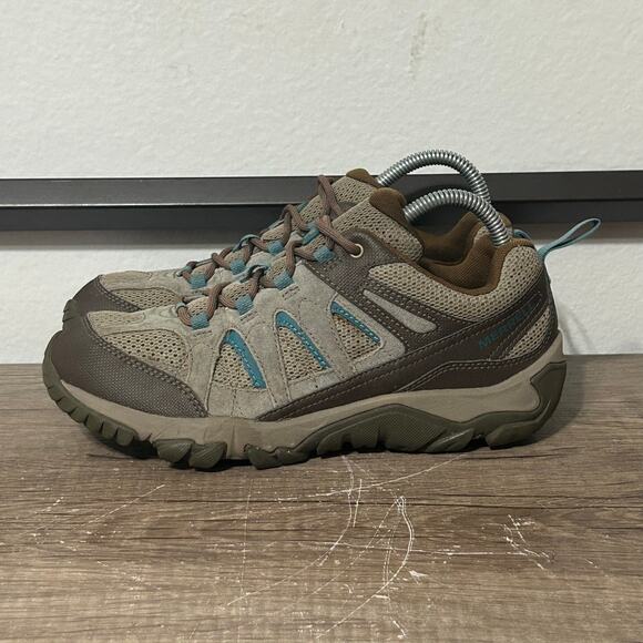 Merrell Outmost Ventilator Women’s Outdoor Hiking Trail Shoes Size 9 Brown - Picture 1 of 7